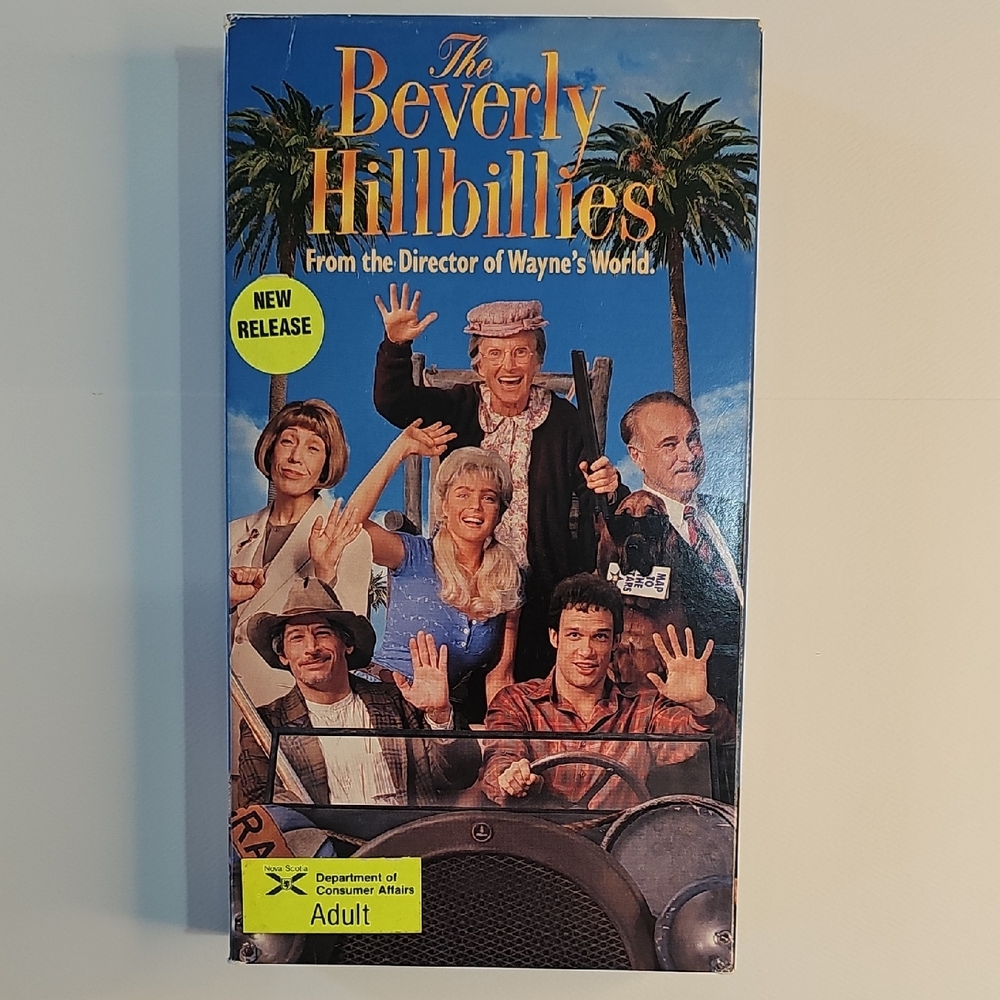 The Beverly Hillbillies VHS Tape